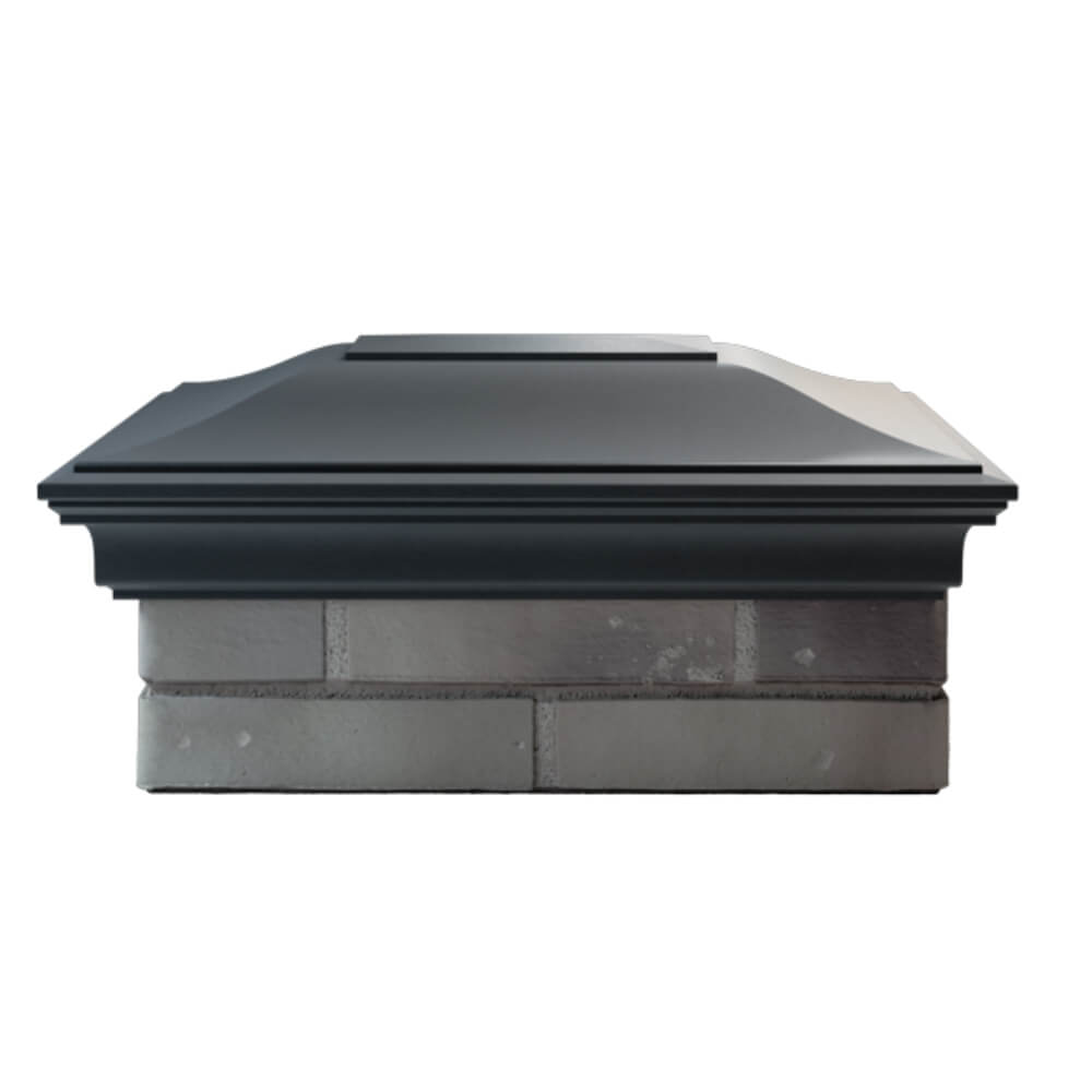 Колпак Zking Монблан Серый на столб 2х1.5 кирпича (515х385мм) в Архангельске фото