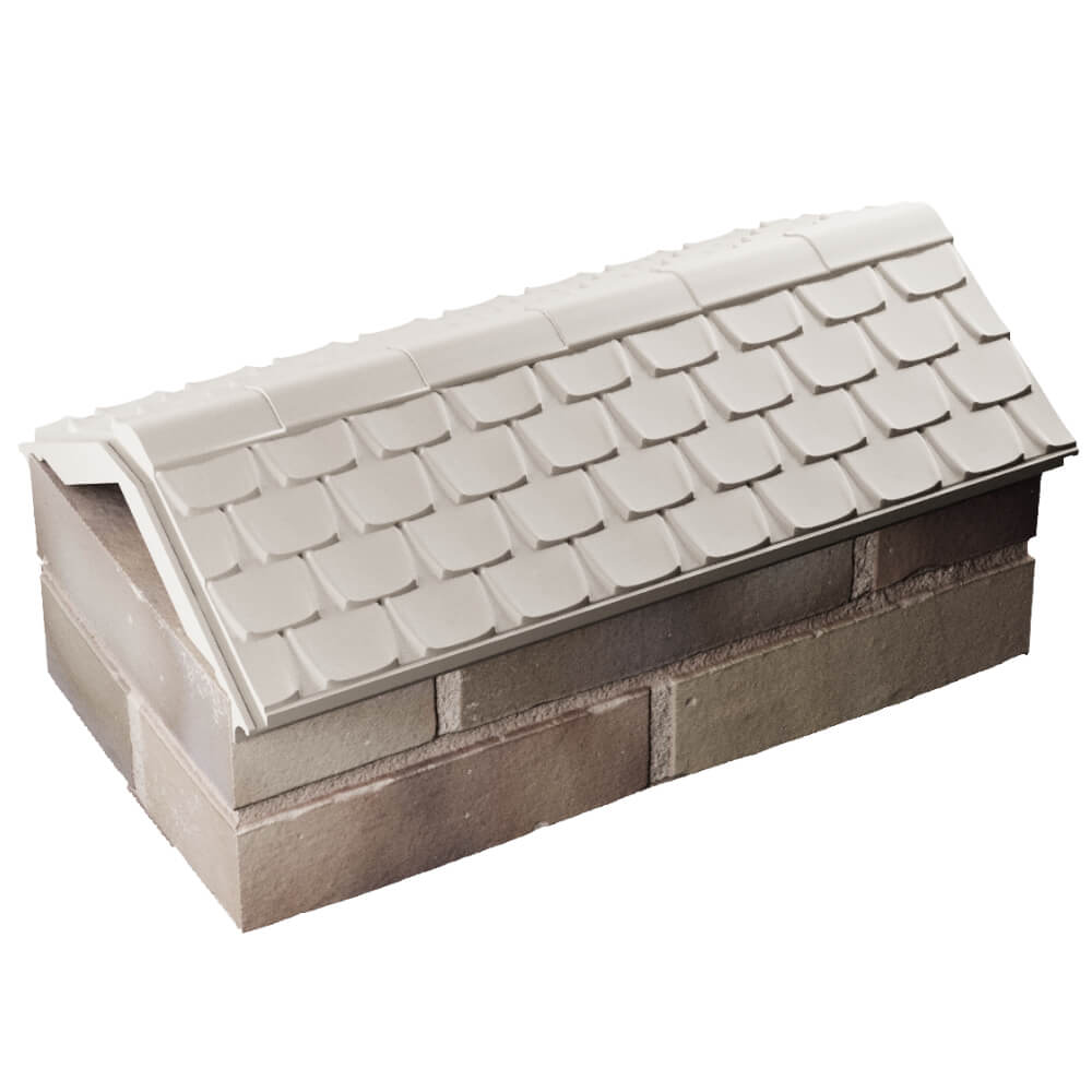 Парапет Zking Эльбрус Бежевый с посадкой на 1 кирпич (255мм) в Архангельске фото