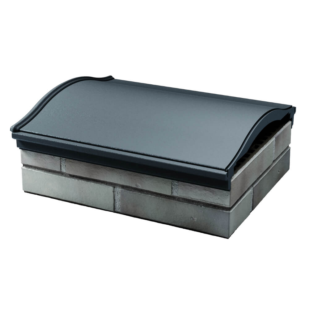 Парапет Zking Монблан Серый посадка на 1.5 кирпича (355/385мм) в Архангельске фото