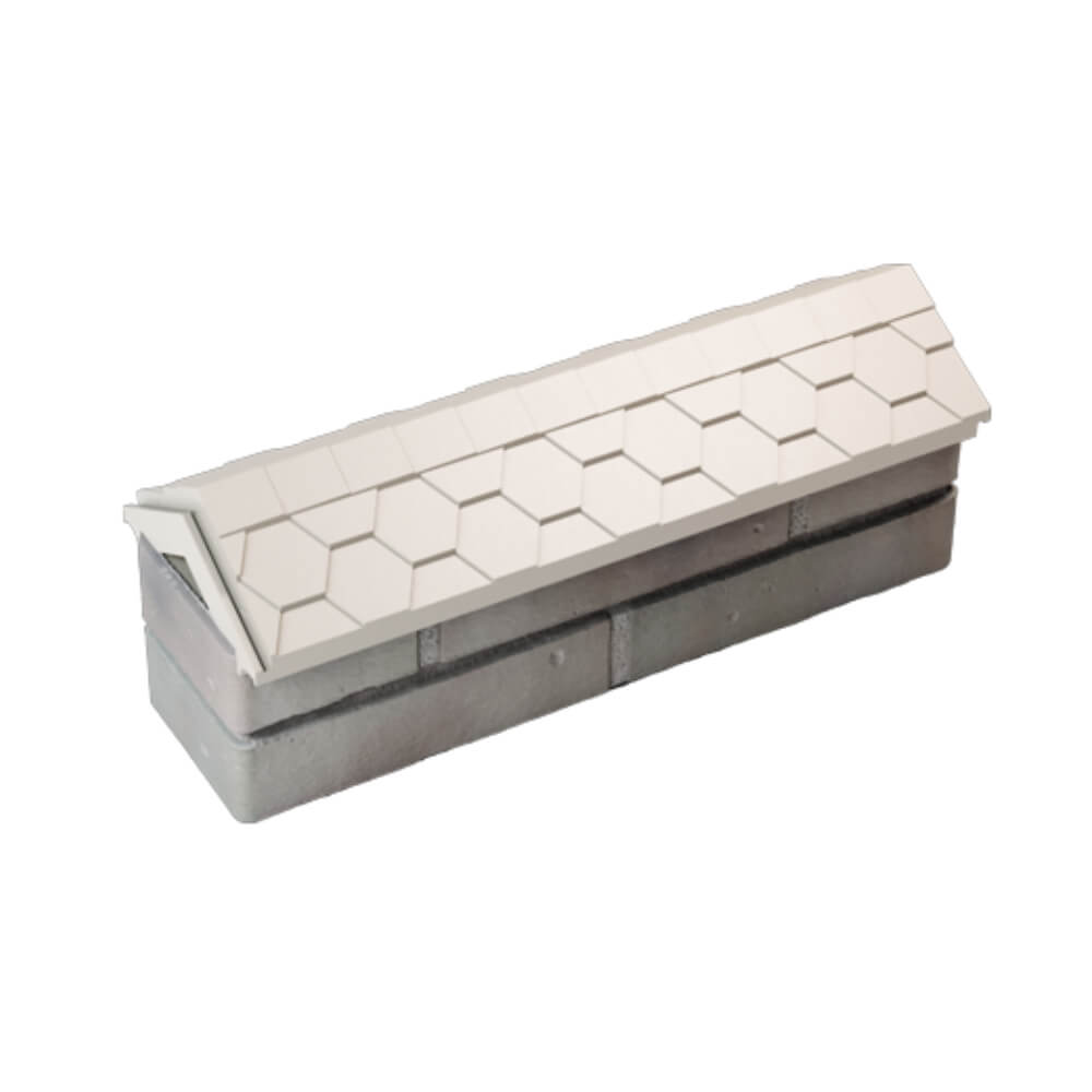 Парапет Zking Эверест Бежевый с посадкой на 0.5 кирпича (130мм) в Архангельске фото