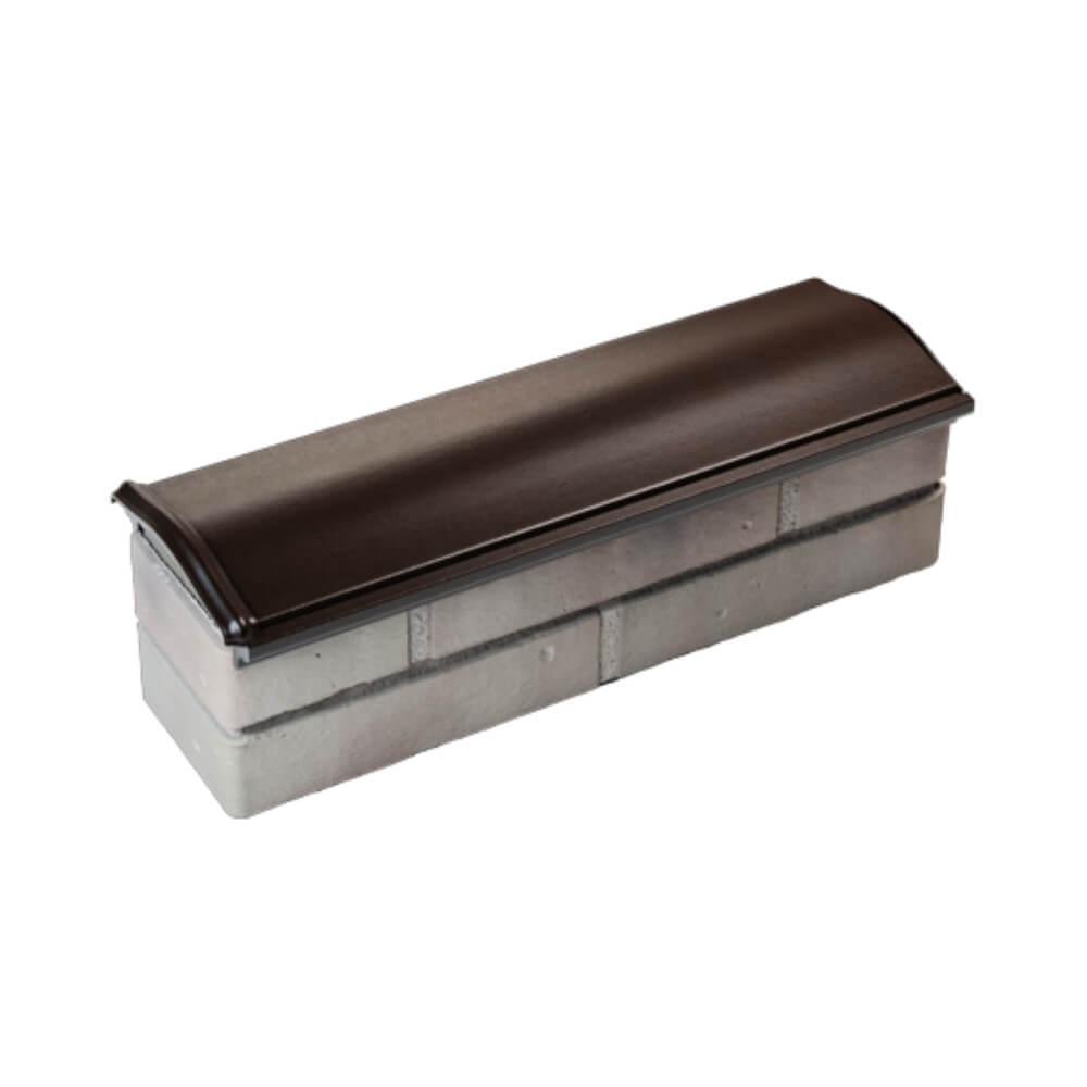 Парапет Zking Монблан Коричневый посадка на 0.5 кирпича (130мм) в Архангельске фото