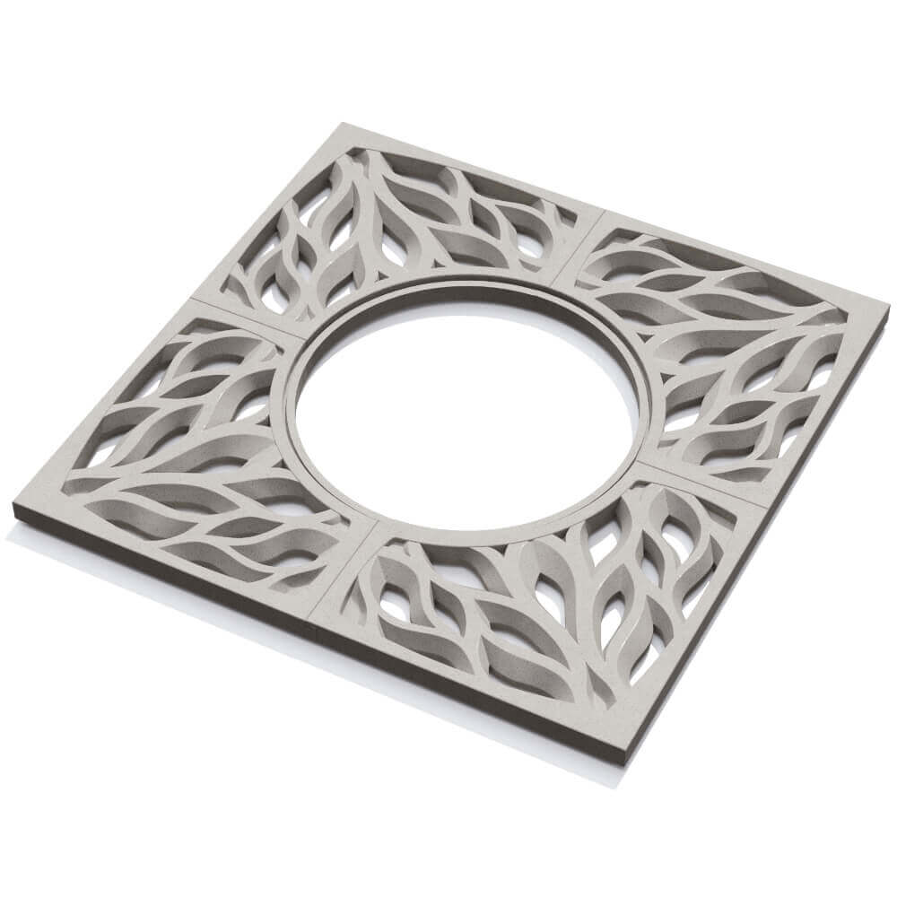 Приствольная решетка для дерева ZKING CRUST 1.2х1.2м Бежевая в Архангельске фото