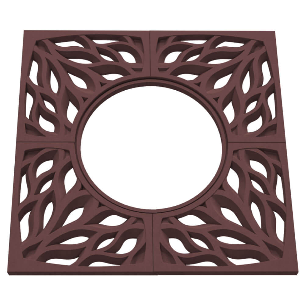 Приствольная решетка для дерева ZKING CRUST 1.2х1.2м Коричневая в Архангельске фото