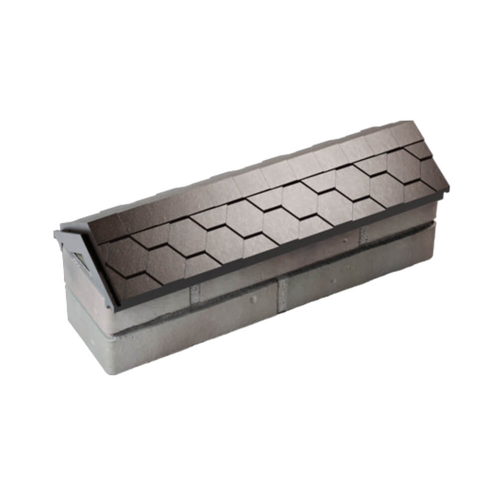 Парапет Zking Эверест Коричневый с посадкой на 0.5 кирпича (130мм) в Архангельске фото