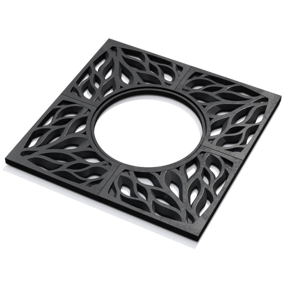 Приствольная решетка для дерева ZKING CRUST 1.2х1.2м Черная в Архангельске фото