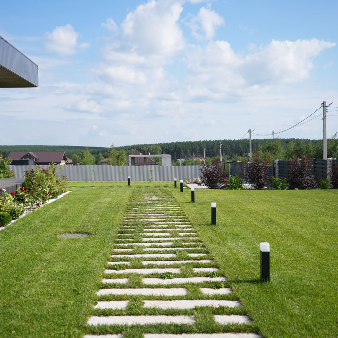 Шаговая плита STONE Светлая Галька 990х330х55мм в Архангельске фото