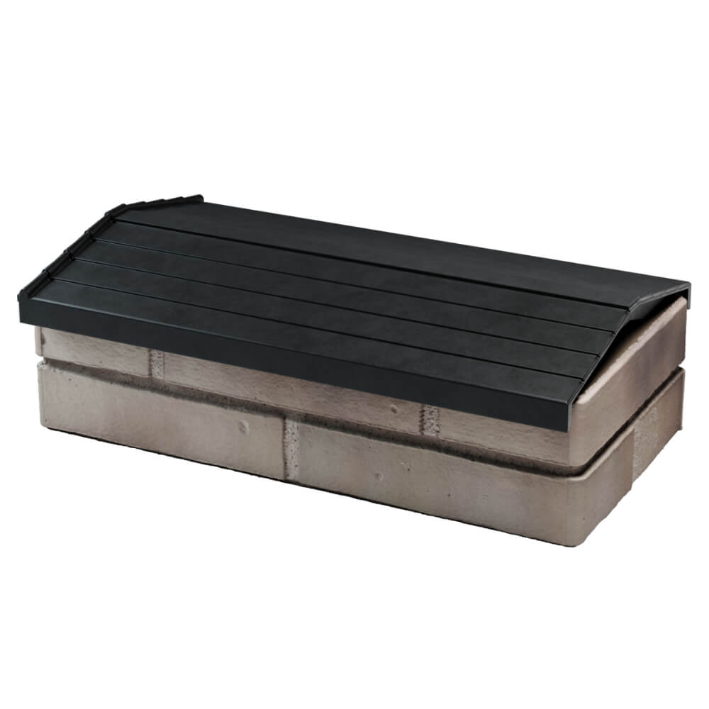 Парапет Zking Бона ХайТек Черный с посадкой на 1 кирпич (200/225/255мм) в Архангельске фото