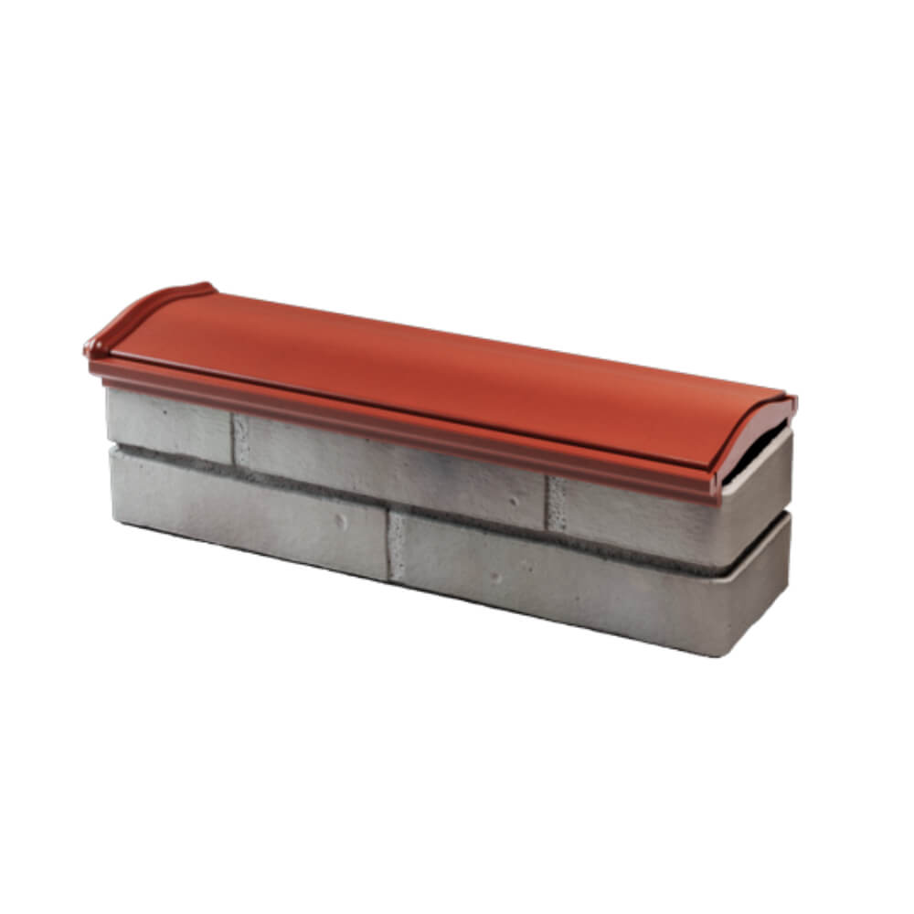 Парапет Zking Монблан Красный посадка на 0.5 кирпича (130мм) в Архангельске фото