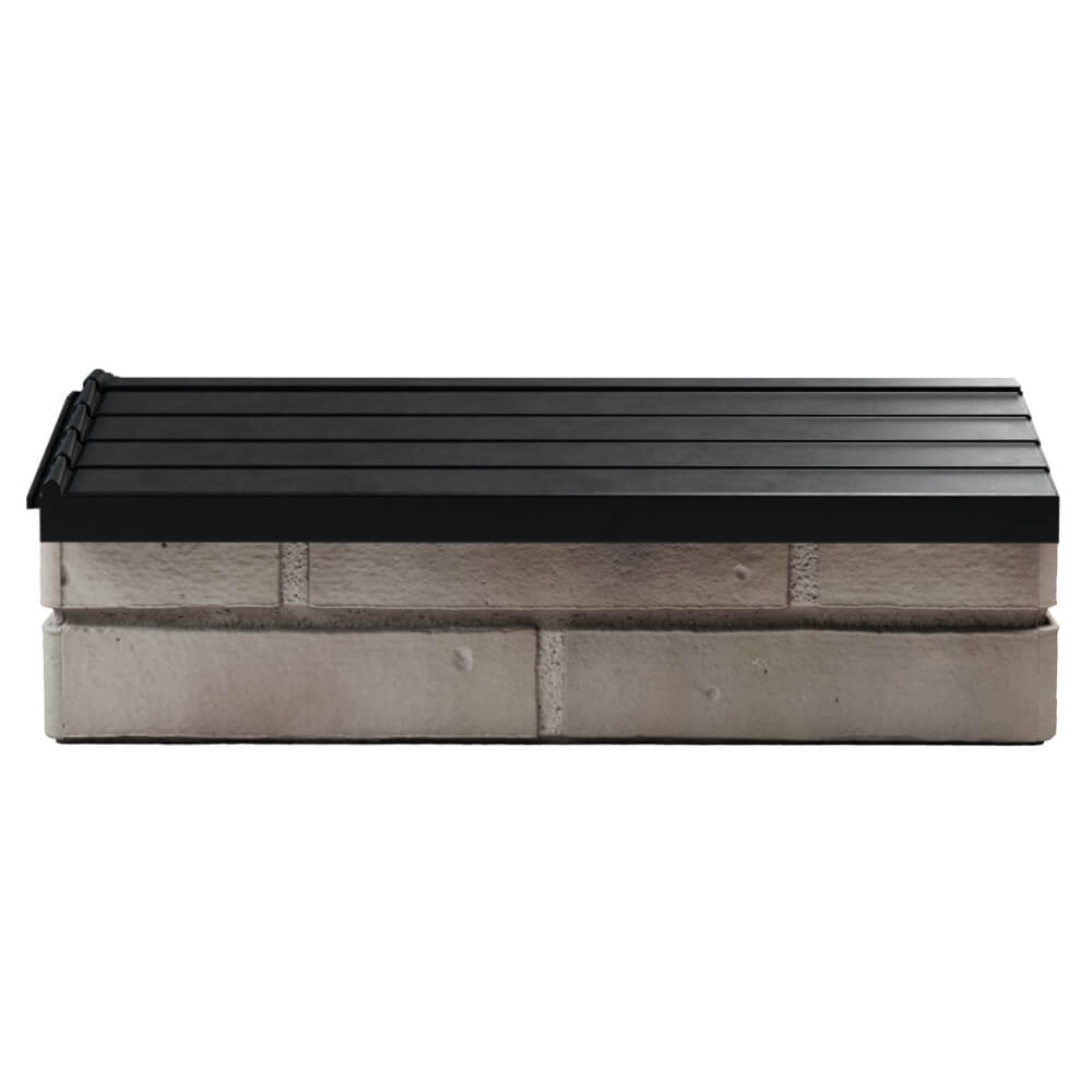 Парапет Zking Бона ХайТек Черный с посадкой на 1 кирпич (200/225/255мм) в Архангельске фото