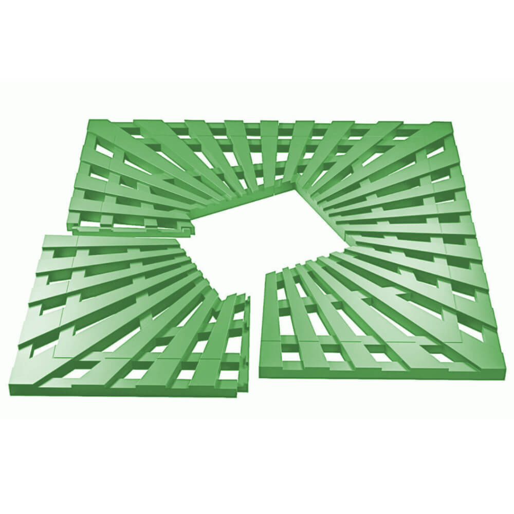 Приствольная решетка для дерева ZKING ATMOSPHERE 1.2х1.2м Зеленая в Архангельске фото