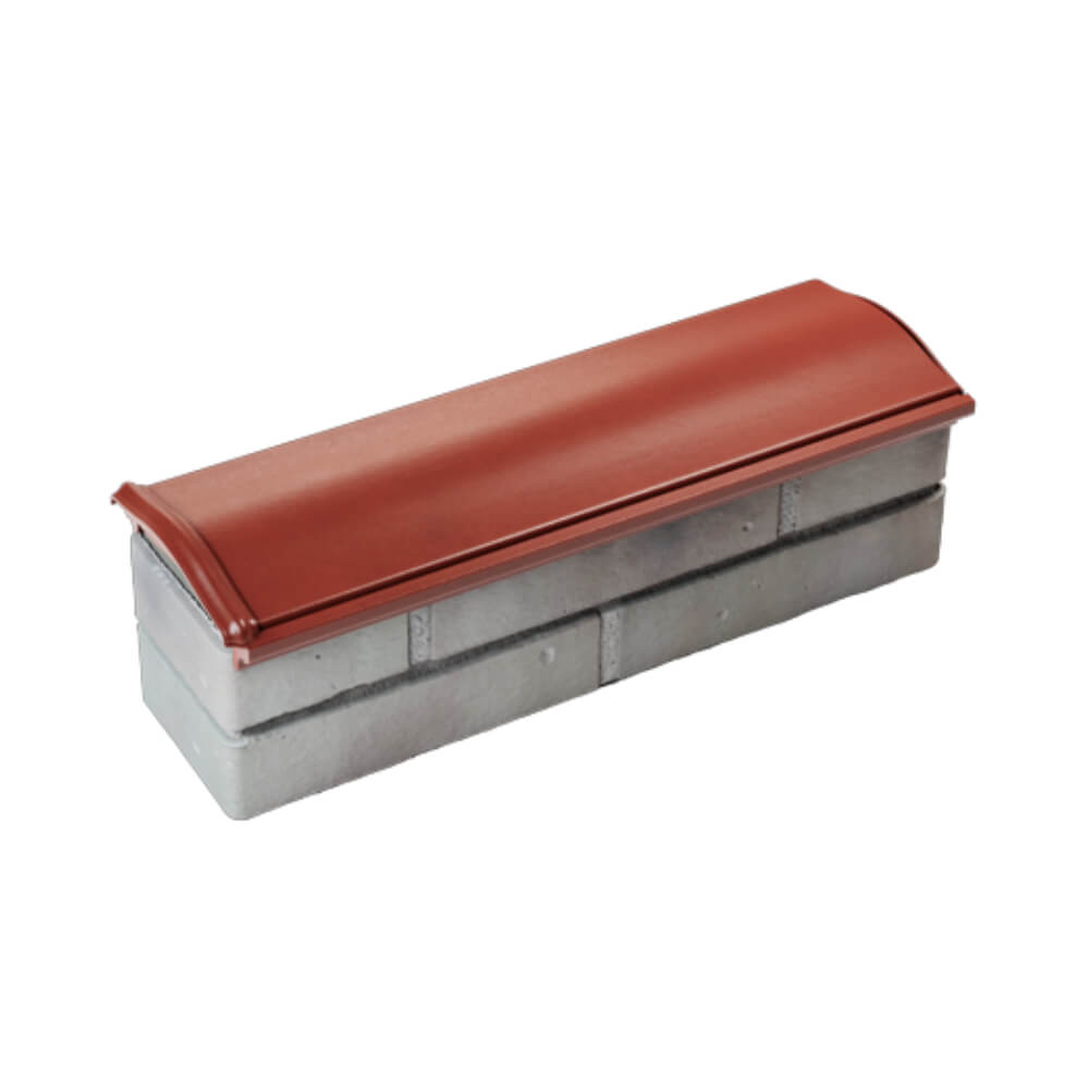 Парапет Zking Монблан Красный посадка на 0.5 кирпича (130мм) в Архангельске фото