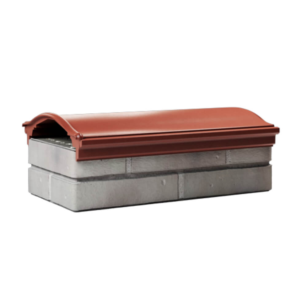 Парапет Zking Монблан Красный посадка на 1 кирпич (200/225/255мм) Архангельск фото