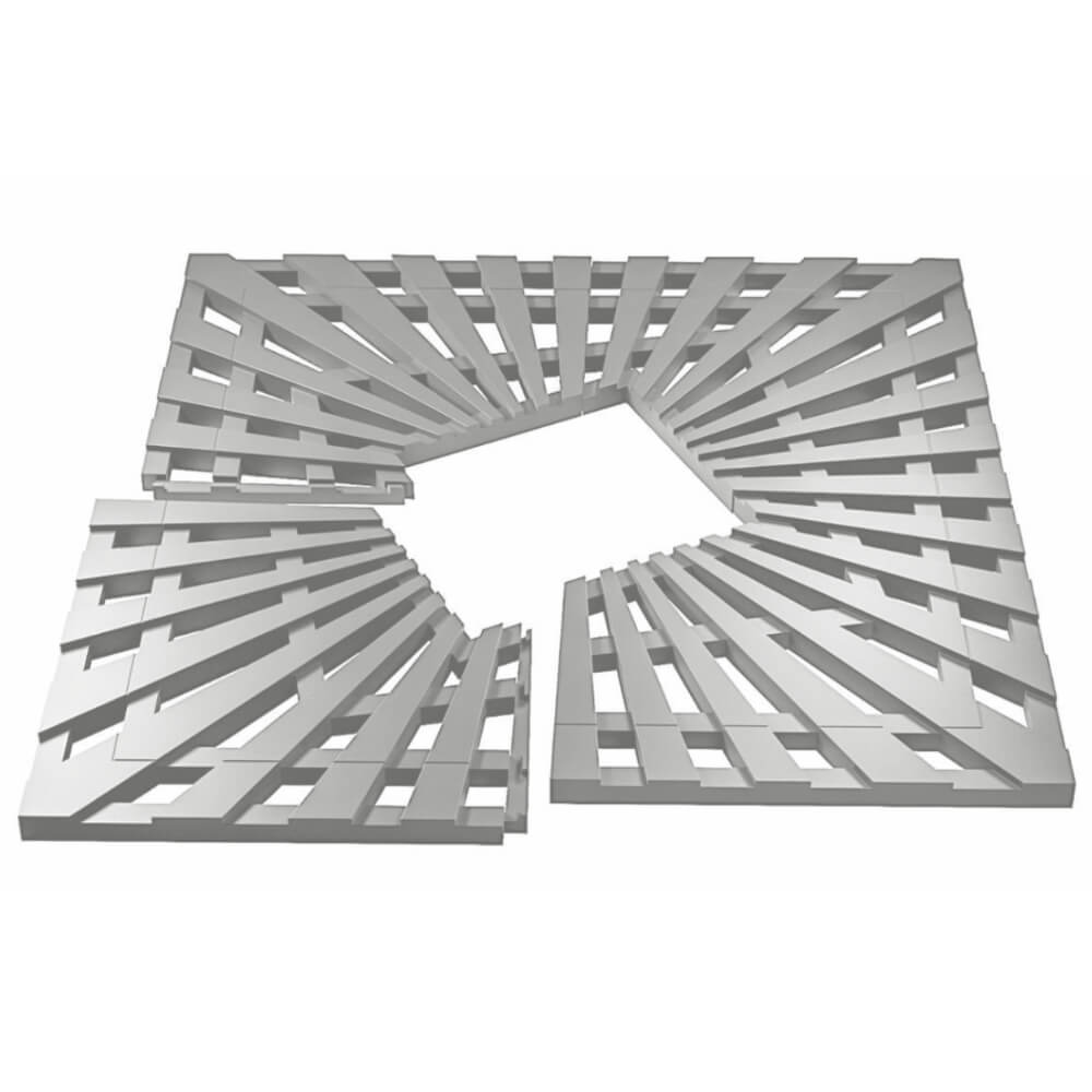 Приствольная решетка для дерева ZKING ATMOSPHERE 1.2х1.2м Бежевая в Архангельске фото