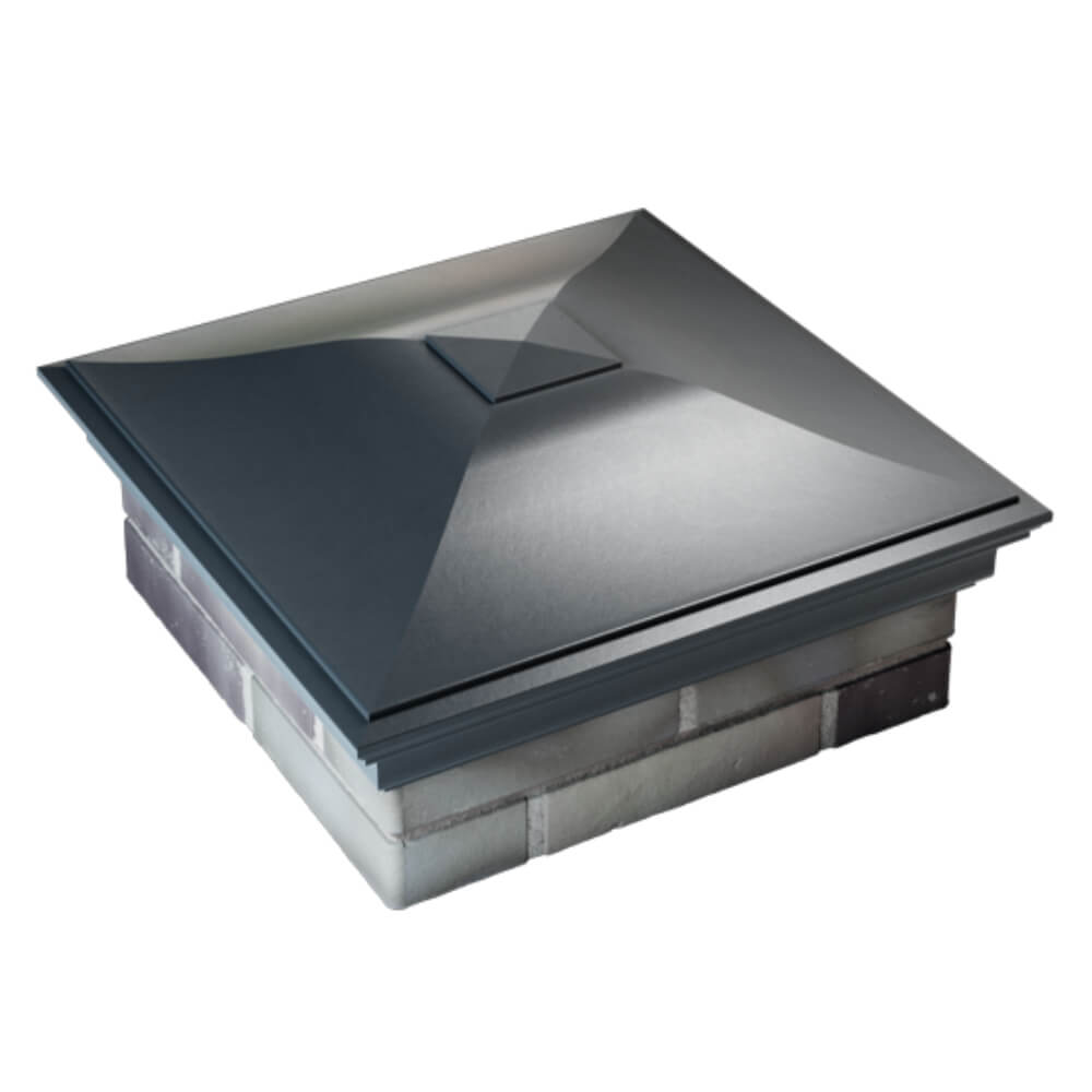 Колпак Zking Монблан Серый на столб 2х2 кирпича (515х515мм) Архангельск фото