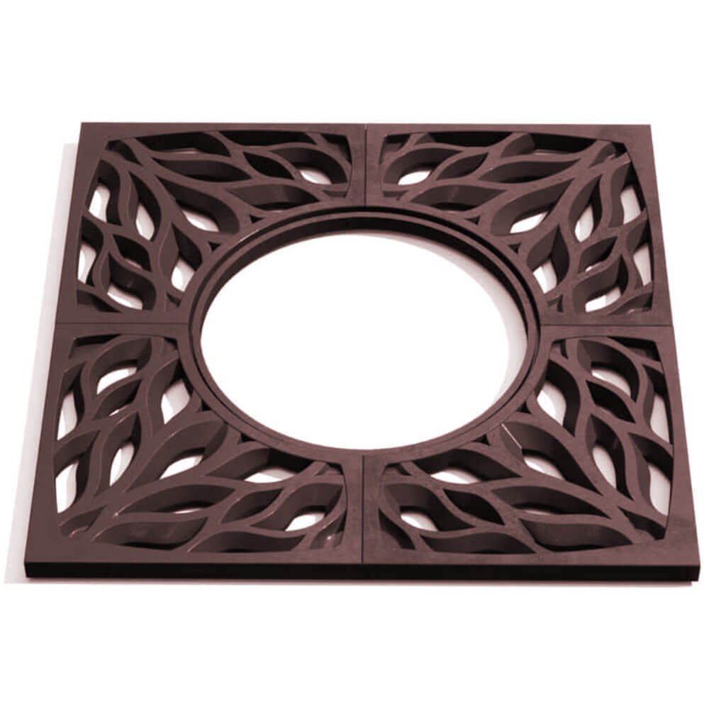 Приствольная решетка для дерева ZKING CRUST 1.2х1.2м Коричневая Архангельск фото