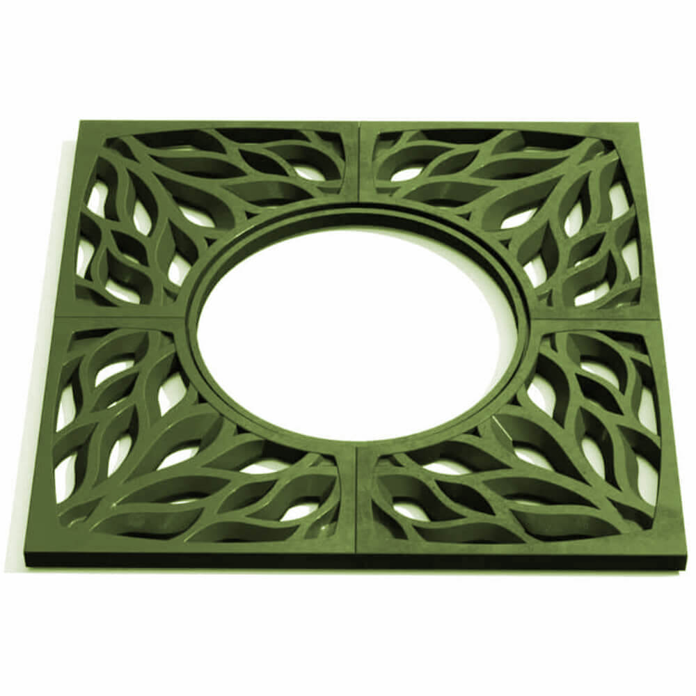 Приствольная решетка для дерева ZKING CRUST 1.2х1.2м Зеленая Архангельск фото