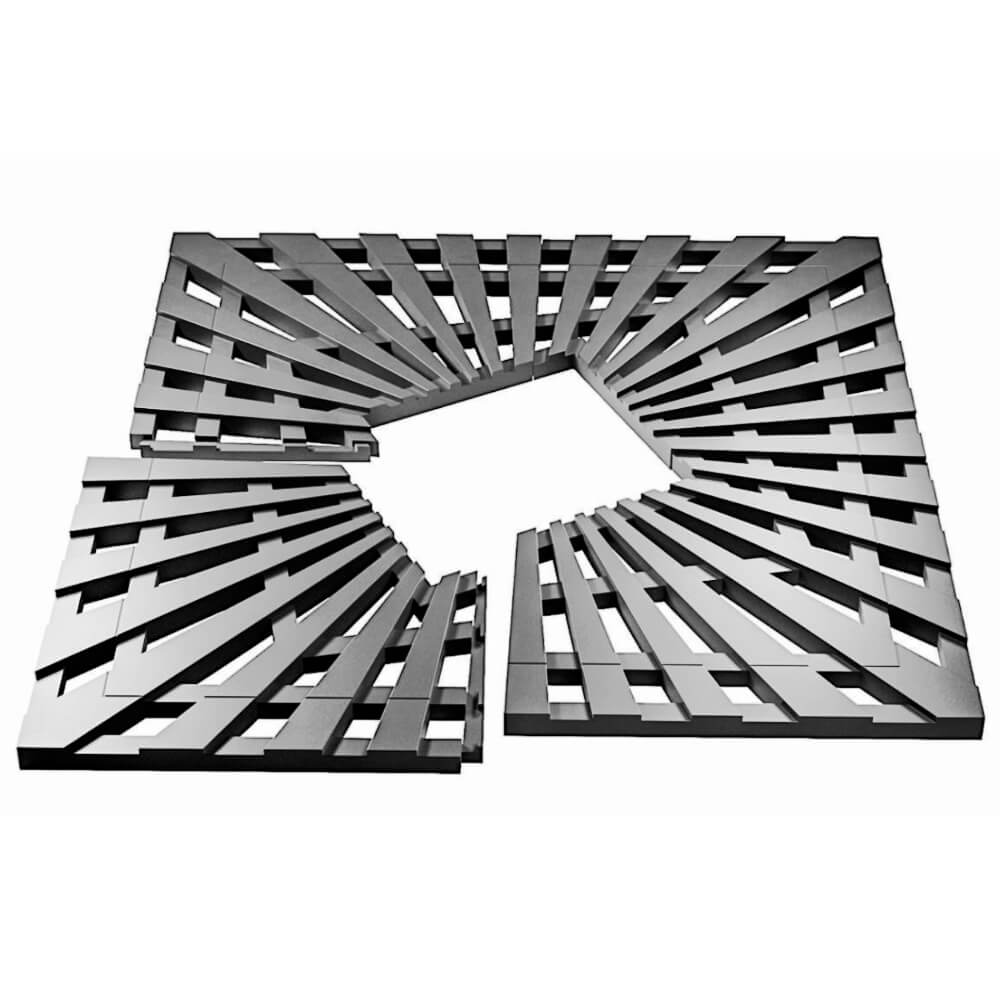 Приствольная решетка для дерева ZKING ATMOSPHERE 1.2х1.2м Серая в Архангельске фото